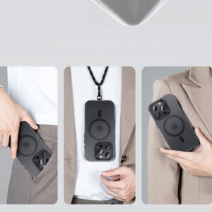 Benks Magnetic Lucid Armor dėklas (B065) skirtas Apple iPhone 16 Pro black (Camera Control Button) - Image 5