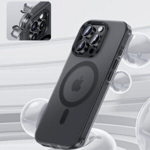 Benks Magnetic Lucid Armor dėklas (B065) skirtas Apple iPhone 16 Pro black (Camera Control Button) - Image 8