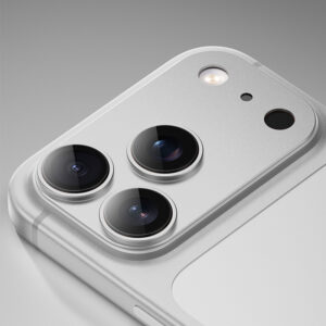 Benks Apsauginis stiklas Glass Warrior Metal Integrated Lens Protector (C070) skirtas Apple iPhone 17 Pro Max (lens 3 pieces) white - Image 5