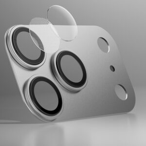 Benks Apsauginis stiklas Glass Warrior Metal Integrated Lens Protector (C069) skirtas Apple iPhone 17 Pro (lens 3 pieces) white - Image 9