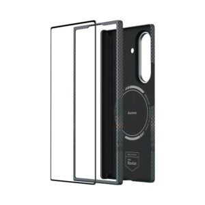 Benks Combo Armor Air Aurora Axis Kevlar skirtas Samsung Galaxy Z Fold 7 - set of back case + front cover + corning glass - Image 2