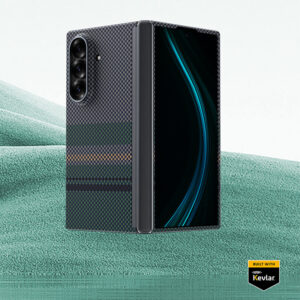 Benks Combo Armor Air Aurora Axis Kevlar skirtas Samsung Galaxy Z Fold 7 - set of back case + front cover + corning glass - Image 3