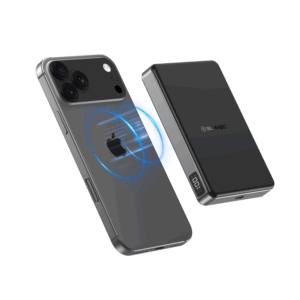 Blavec Power Bank 10000mAh BJ-05 Ultra Fast 16mm - Type C - Qi2.2 25W + PD 45W magnetic induction Magsafe 2 in 1 (PBBJ05-QI22MC10B) black - Image 6