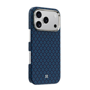 Benks Magnetic Armor Air Armor Grid Kevlar dėklas Metal Frame 600D (0070) skirtas Apple iPhone 17 Pro Max blue - Image 2