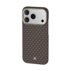 Benks Magnetic Armor Air Armor Grid Kevlar dėklas Metal Frame 600D (A069) skirtas Apple iPhone 17 Pro gold - Image 3