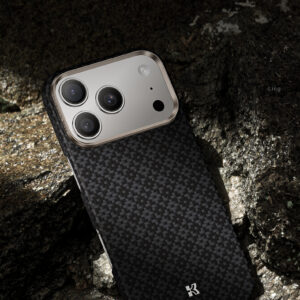 Benks Magnetic Armor Air Armor Grid Kevlar dėklas Metal Frame 600D (B069) skirtas Apple iPhone 17 Pro black - Image 5