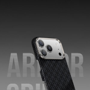 Benks Magnetic Armor Air Armor Grid Kevlar dėklas Metal Frame 600D (B069) skirtas Apple iPhone 17 Pro black - Image 8