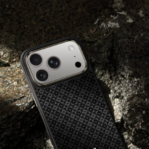 Benks Magnetic Armor Pro Armor Grid Kevlar dėklas Metal Frame 600D (Y070) skirtas Apple iPhone 17 Pro Max black - Image 6