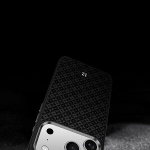Benks Magnetic Armor Pro Armor Grid Kevlar dėklas Metal Frame 600D (Y070) skirtas Apple iPhone 17 Pro Max black - Image 9