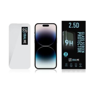 OBAL:ME Multipack 2.5D apsauginis stiklas skirtas Apple iPhone 14 Pro Clear (10vnt) - Image 2