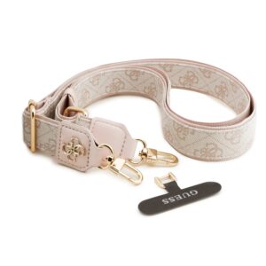 Guess Crossbody Strap PU 4G Metal Logo Pink