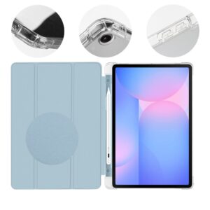 OBAL:ME MistyTab dėklas skirtas Samsung Galaxy Tab S10 Lite/S9/S9 FE/S10 FE Light Blue