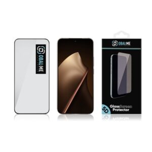 OBAL:ME 5D Glass Apsauginis stklas skirtas Xiaomi 15T/15T Pro Black - Image 2