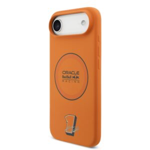Red Bull Silicone Blue Ring MagSafe dėklas skirtas Apple iPhone Air oranžinės spalvos