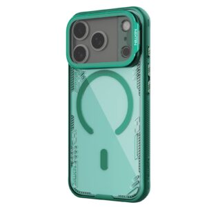Nillkin Iceblade Prop Magnetic dėklas skirtas Apple iPhone 17 Pro Green