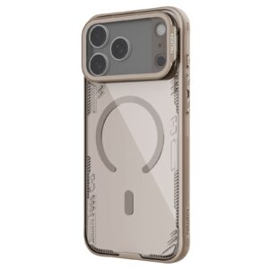 Nillkin Iceblade Prop Magnetic dėklas skirtas Apple iPhone 17 Pro Max Dune Brown - Image 1