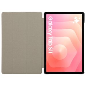Tactical Book Tri Fold dėklas skirtas Samsung Galaxy TAB S11 Black