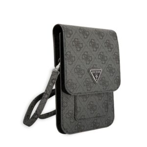 Guess PU 4G Triangle Logo Phone Bag juodos spalvos - Image 2