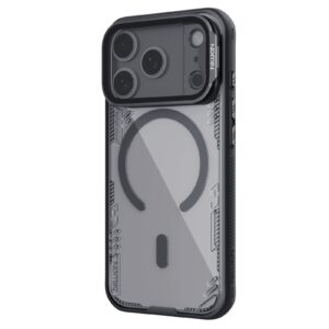 Nillkin Iceblade Prop Magnetic Cover skirtas Apple Apple iPhone 17 Pro Dark Night juodos spalvos