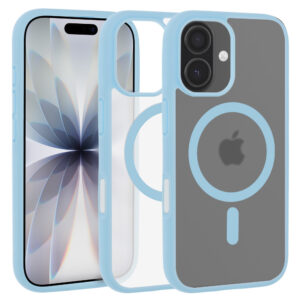 Liavec Soft dėklas skirtas Apple iPhone 17 mėlynos spalvos