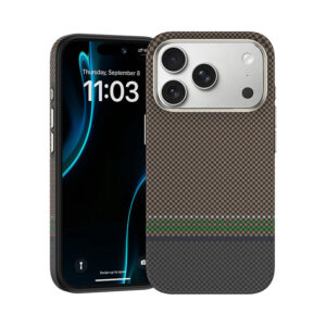 Benks Magnetic Armor Pro Prestige Kevlar 600D dėklas (Y070) skirtas Apple iPhone 17 Pro Max (Camera Control Button)