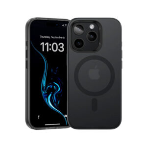 Benks Magnetic Lucid Armor dėklas (B065) skirtas Apple iPhone 16 Pro black (Camera Control Button)