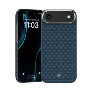 Benks Magnetic Armor Air Armor Grid Kevlar dėklas Metal Frame 600D (0068) skirtas Apple iPhone 17 Air blue - Image 1