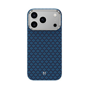 Benks Magnetic Armor Air Armor Grid Kevlar dėklas Metal Frame 600D (0070) skirtas Apple iPhone 17 Pro Max blue