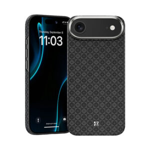 Benks Magnetic Armor Air Armor Grid Kevlar dėklas Metal Frame 600D (B068) skirtas Apple iPhone 17 Air black