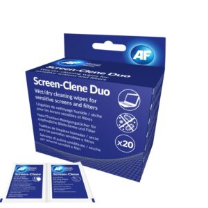 Screen-Clene Duo Wet/Dry Anti-Static Cleaning Wipes 20+20 pcs, (30005389.0001EA) - Image 1