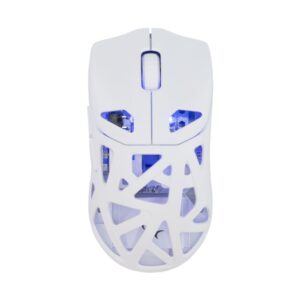 White Shark gaming mouse DAGONET, 6D, 12000/24000 (sw) dpi, White (WGM-5019) - Image 1