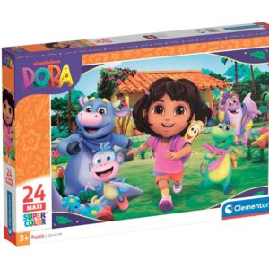 Dėlionė Clementoni Super Color Dora 24826, 24 vnt.