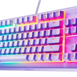 Žaidimų klaviatūra SteelSeries APEX3 TKL LAVEND