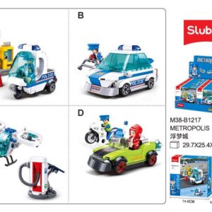 Konstruktorius Sluban Metropolis M38-B1217, plastikas