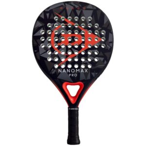 Padelio raketė Dunlop NANOMAX PRO, juoda/raudona - Image 3