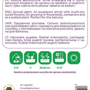 Sėklos sprigė MIX, 0.1 g - Image 2