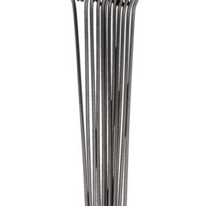 KOMPLEKTAS IEŠMELIŲ NERŪD PL 10CM 12VNT - Image 2