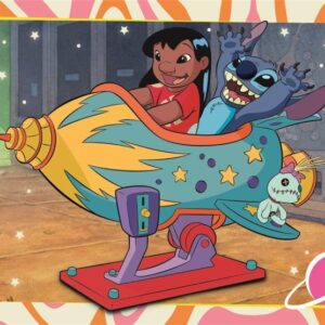 Dėlionė Clementoni Stitch 24822, 19 cm x 27 cm, 120 vnt. - Image 2