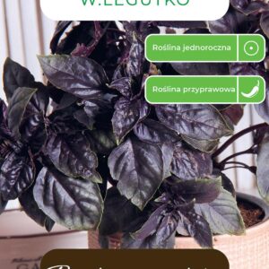 Sėklos kvapnusis bazilikas RED, 0.5 g