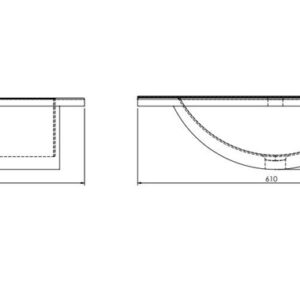 PRAUSTUVĖ ĮLEIDŽ METRO PLAN D60 BALT - Image 2