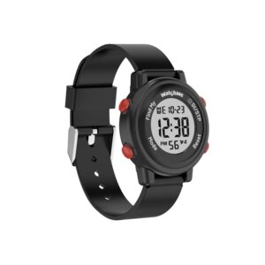 Skaitmeninis laikrodis SPONGE WATCHME juodos spalvos