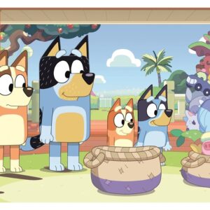 Dėlionė Clementoni Bluey, 18.5 cm x 27 cm, 40 vnt. - Image 2