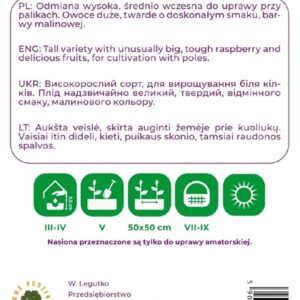 Sėklos, pomidorai OXHEART, 0.2 g - Image 2