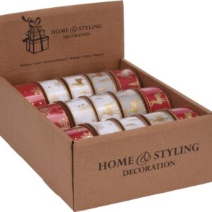 Dovanų pakavimo juostelė, 2.5 x 270 cm