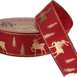 Dovanų pakavimo juostelė, 2.5 x 270 cm - Image 2