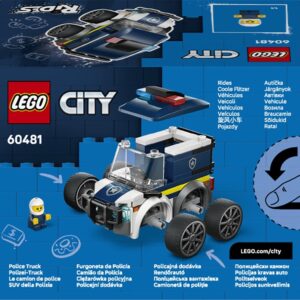 Konstruktorius LEGO® Police Truck 60481 - Image 2