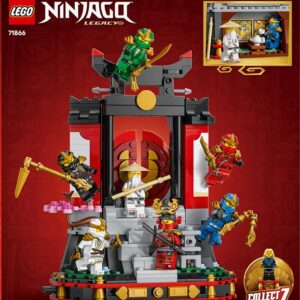 LEGO® NINJAGO 15-ųjų metinių nindzių personažų ekspozicija 71866 - Image 2