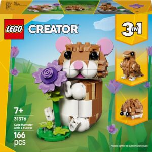 LEGO CREATOR 3 IN 1 31376 Cute Hamster with a Flower