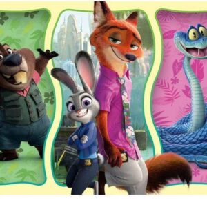 Dėlionė Clementoni Super Color Zootopia 2 25081 - Image 2