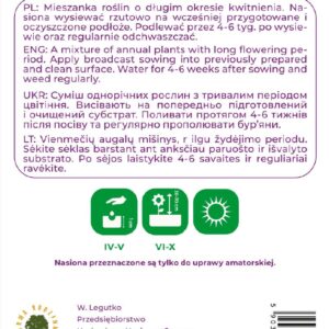 Sėklos gėlių mišinys, kvapnus MIX, 1 g - Image 2